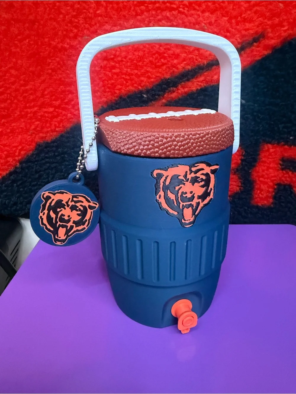 Custom Design - Chicago Bears Cooler Can Holder 12 oz by 3d print